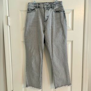 LOFT Straight Crop Jeans